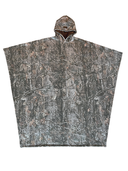 Fleece Poncho met Capuchon Luxe Warm en Zacht