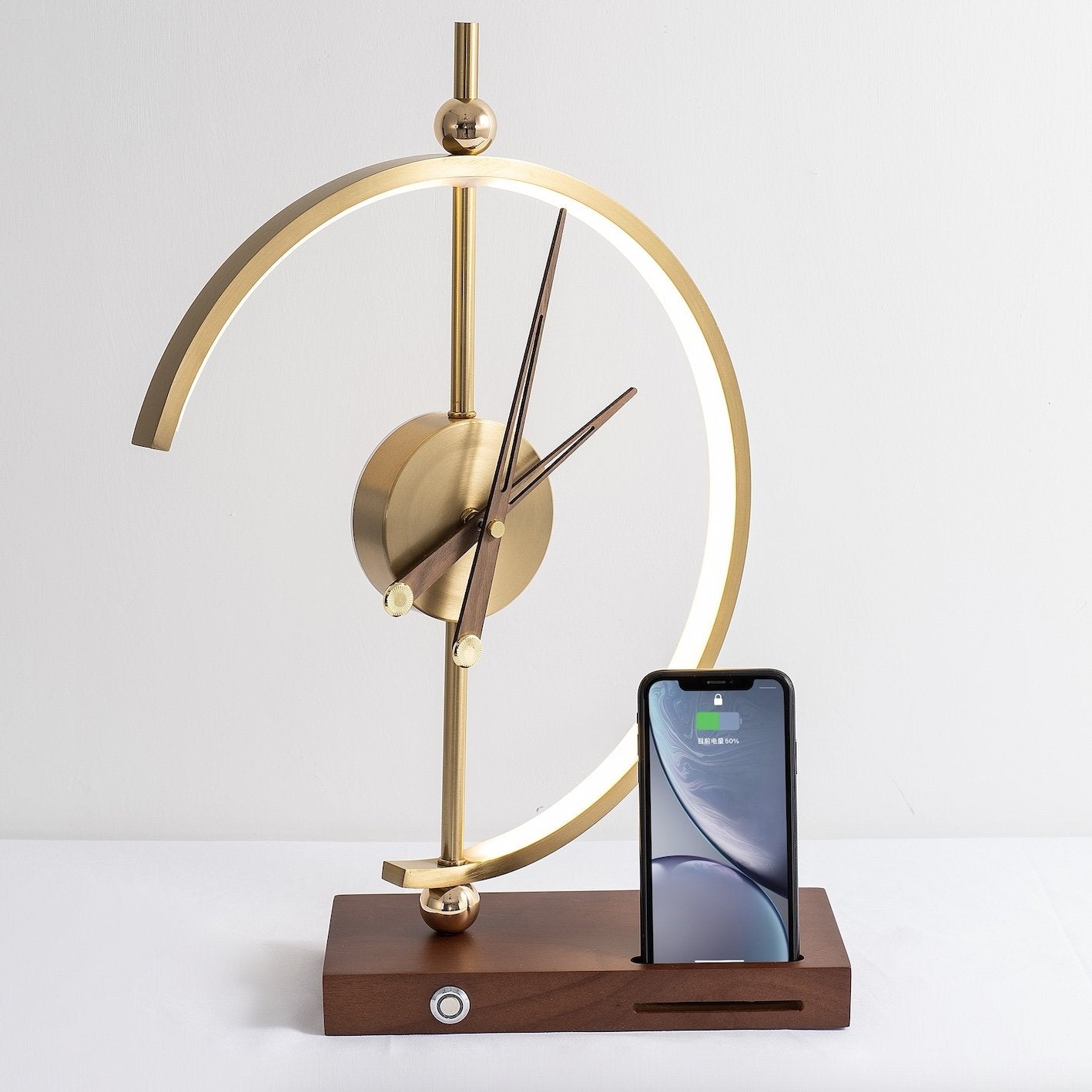 Oplaadbare Lampenklok Modern Design KyotoGlow