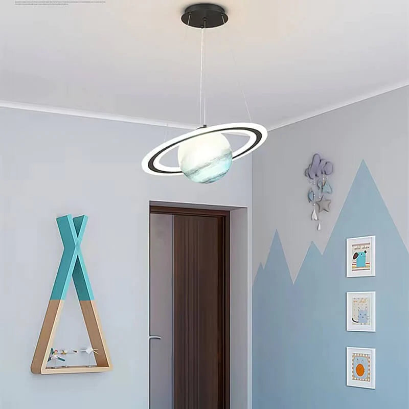 Kinderkamer LED Hanglamp CosmoGlow Zacht Licht