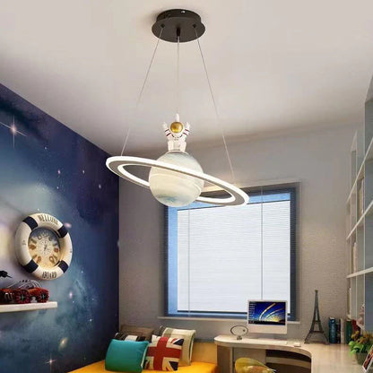 Kinderkamer LED Hanglamp CosmoGlow Zacht Licht