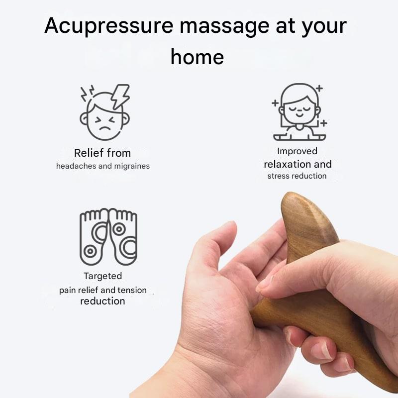 Acupressuur Driehoek voor Hand en Voet Reflexologie