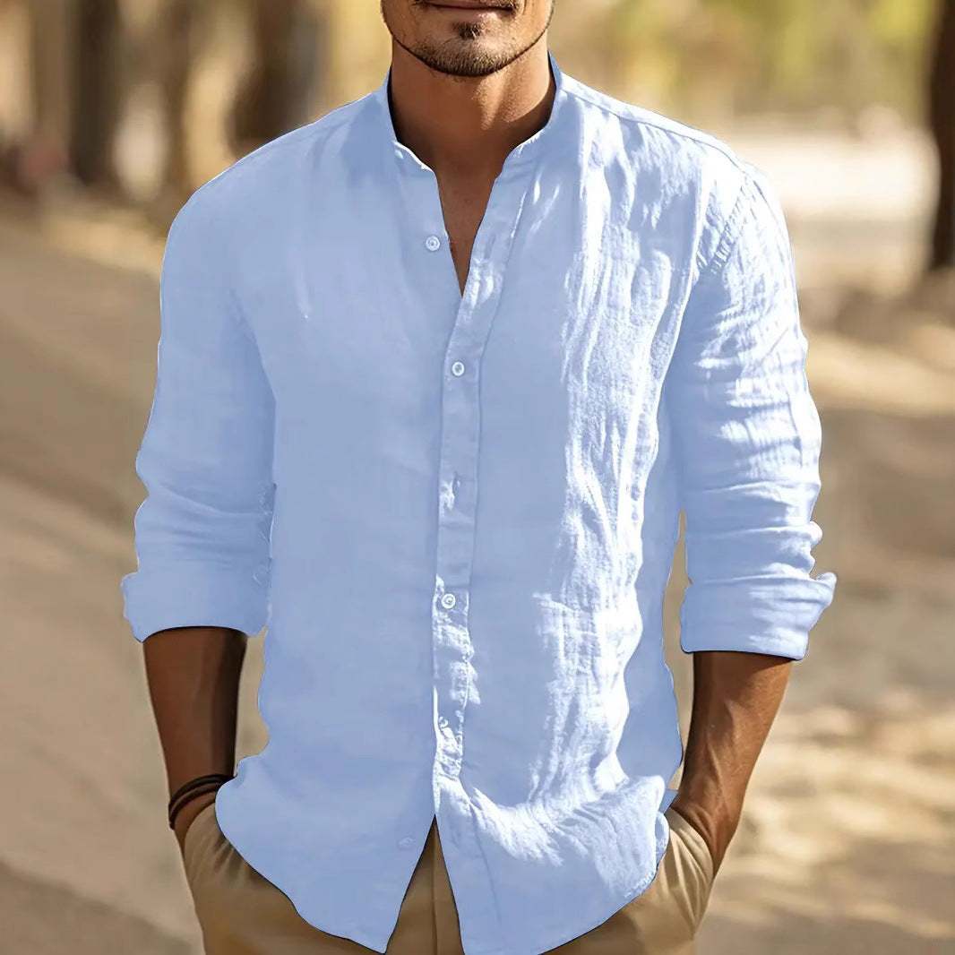 Corrado | Camicia in lino leggera e moderna 1
