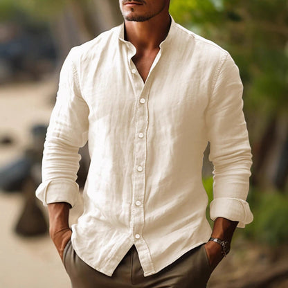 Corrado | Camicia in lino leggera e moderna 4