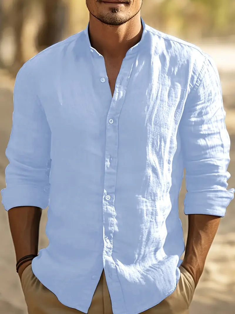 Corrado | Camicia in lino leggera e moderna 8