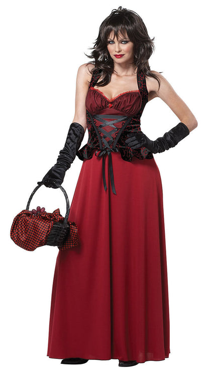 Marcella | Maxi costume elegante con cappuccio e corsetto