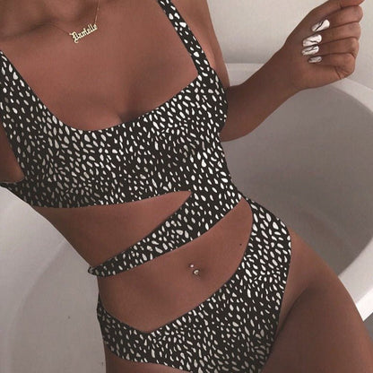Johanna | Costume da bagno elegante con cinturino incrociato