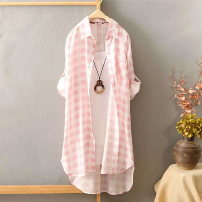 Stralend De Zomer In Met deze Elegante Witte Blouse!