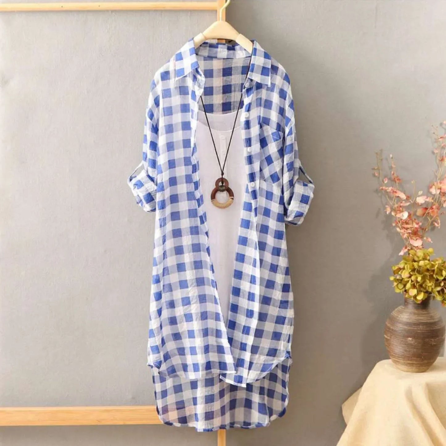 Stralend De Zomer In Met deze Elegante Witte Blouse!