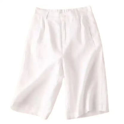 Dames Zomershorts Linnen Katoen Comfortabel Elvira