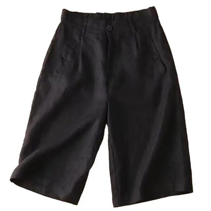 Dames Zomershorts Linnen Katoen Comfortabel Elvira