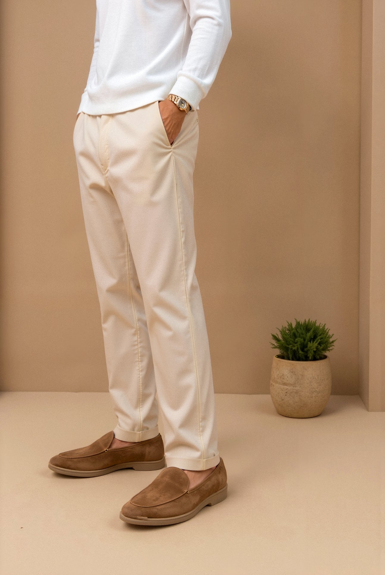 Bruine Loafer Schoen Elegant en Comfortabel