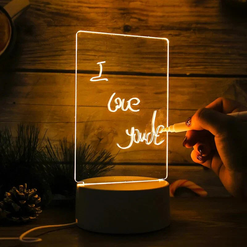 Glow in the Dark Notitieblok met Magische Verlichting - Mode Vibes