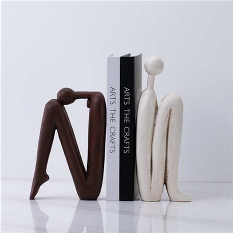 Boekensteun uit Hout voor Thuisdecoratie Modern Design - Mode Vibes