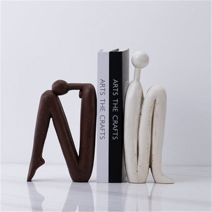 Boekensteun uit Hout voor Thuisdecoratie Modern Design - Mode Vibes