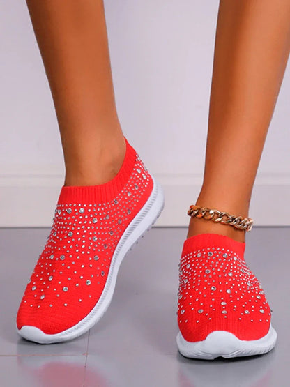 Comfort met de L Leatar Crystal Sneakers