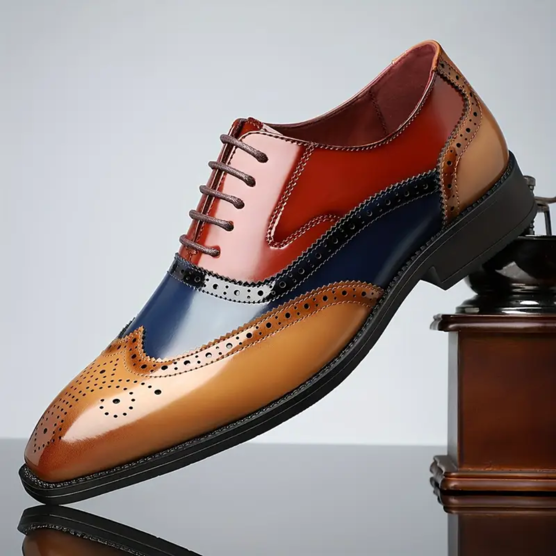 Cylas | Elegant Comfortabele Heren Schoenen Brogues 0