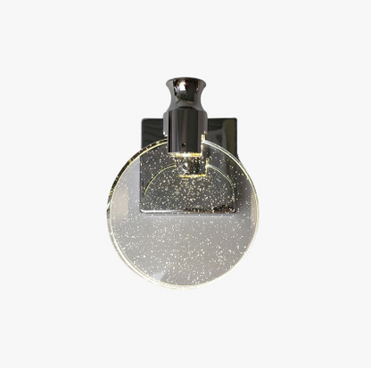 Ronde Kristallen Wandlamp Luxe Design