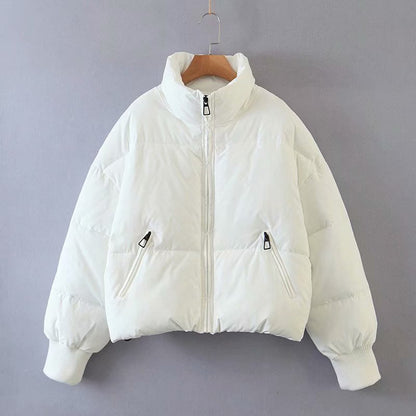 Dames Puffer Jas Lichtgewicht Warme Parka