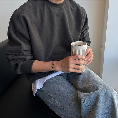 Heren Sweater Casual Comfortabel Minimalistisch Design