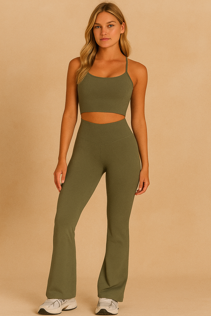 Yoga Set Dames Sneldrogend 2-Delig Sportief