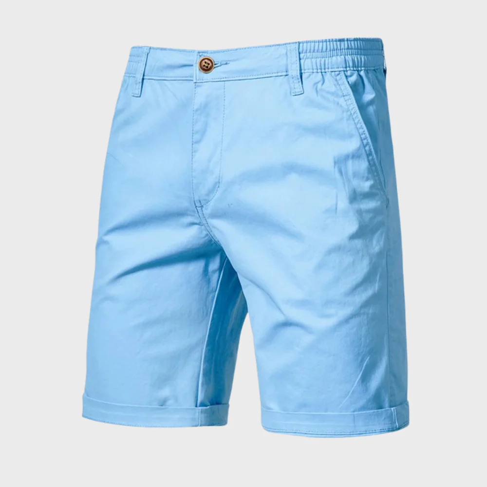 Heren Chino Short Elastische Broek Casual Korte Broek