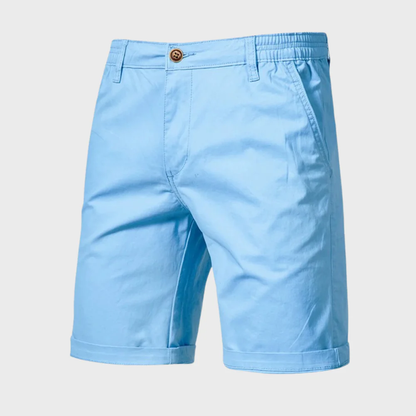 Heren Chino Short Elastische Broek Casual Korte Broek