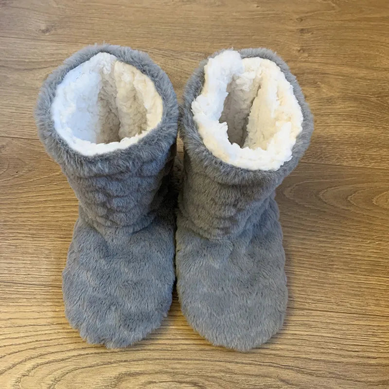 Hoge Pantoffels Warm en Zacht voor Dames