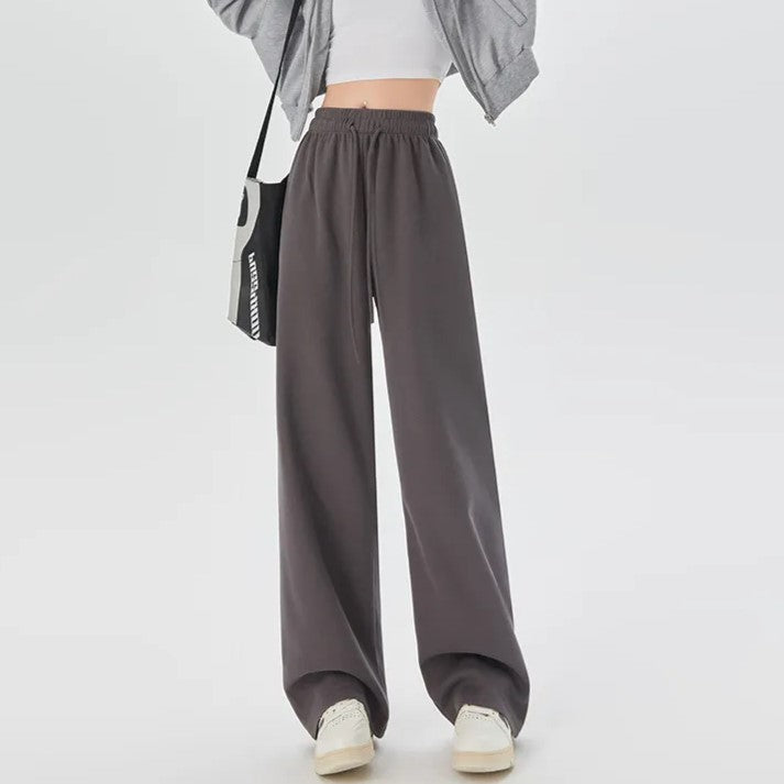 Retro Joggingbroek Vintage Stijlvol Zwart Wit