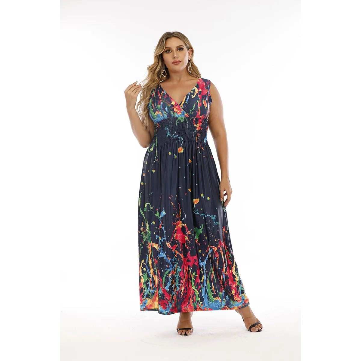 Plus Size Strandjurk Comfortabel Zomerkleding voor Dames