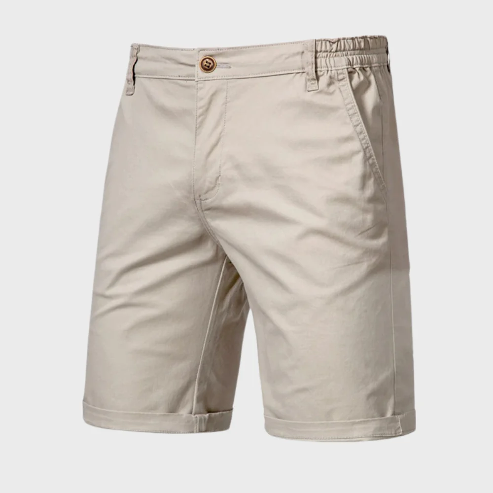 Heren Chino Short Elastische Broek Casual Korte Broek
