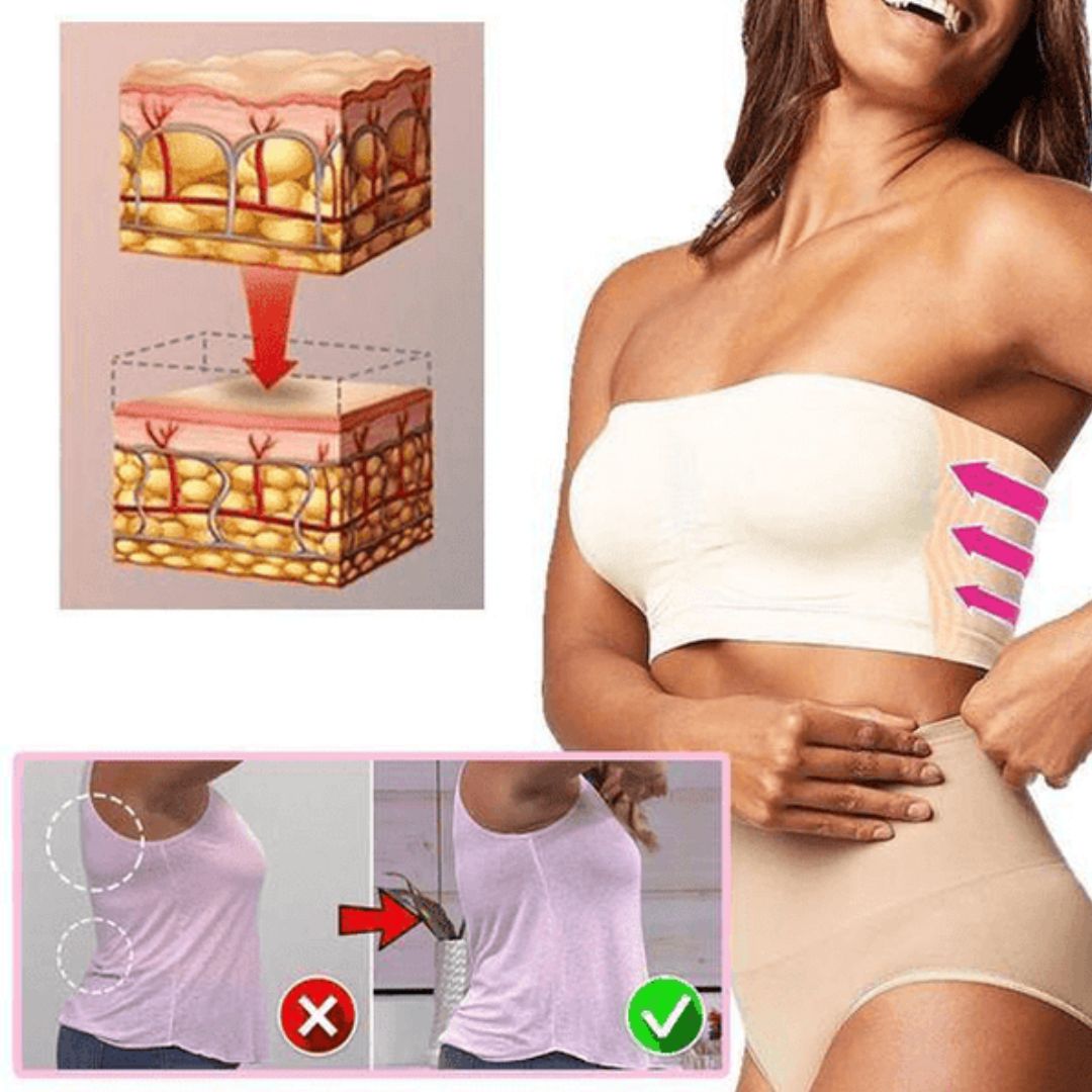 Comfortabele Strapless Beha Set van 3 Stuks