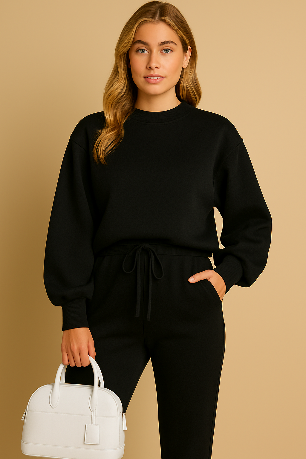 Dames Lounge Set Trui en Joggingbroek Zacht en Comfortabel