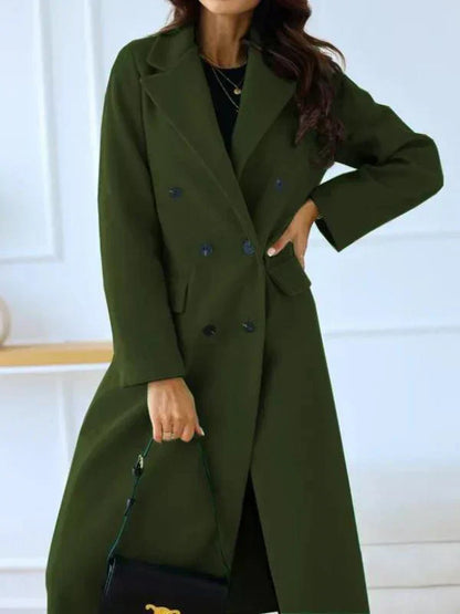 Warme Winterjas Dames – Getailleerd & Elegant Lang Model