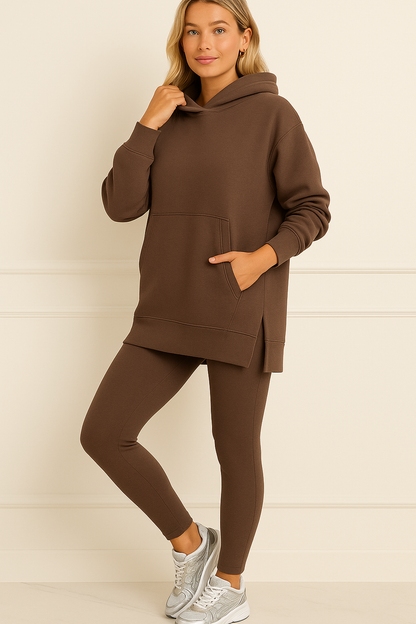 Dames Lounge Set - Comfortabele Hoodie en Legging