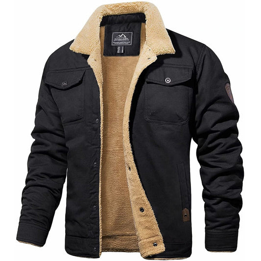 Vintage Bomberjack Heren Leren Olaf Jacket - Mode Vibes