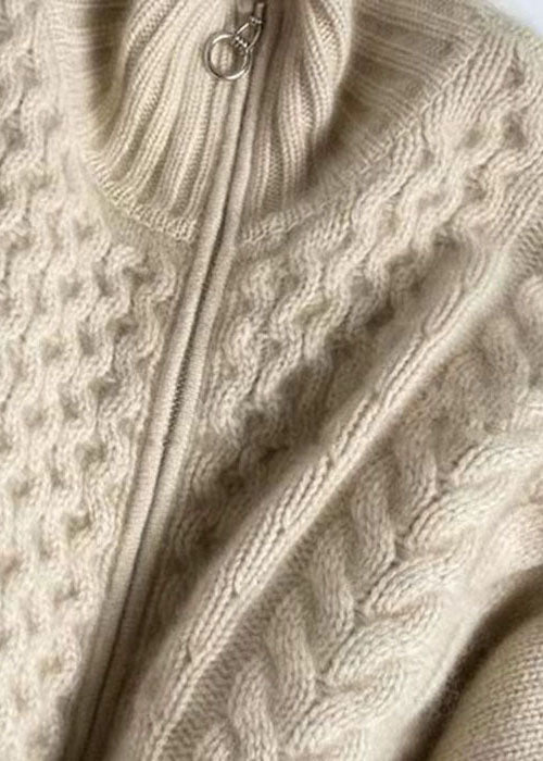Oversized Kabelgebreide Cardigan Warm en Casual