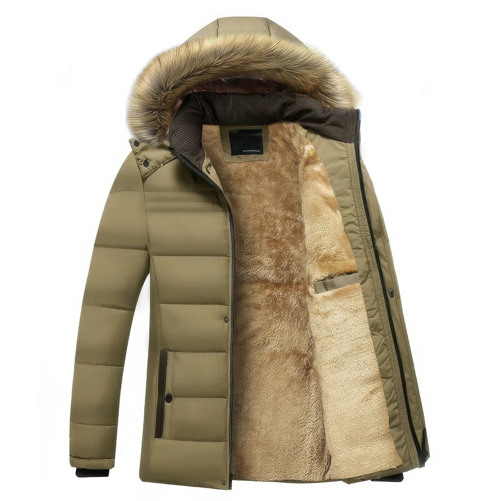 Heren Winterjas Warm en Waterdicht van Hugo-Jan - Mode Vibes