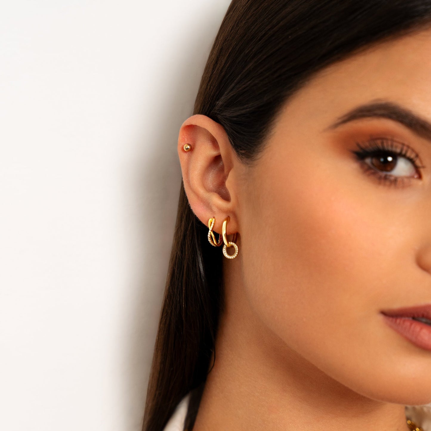 Kruis Oorbellen Zilver Sophia Stijl - Mode Vibes