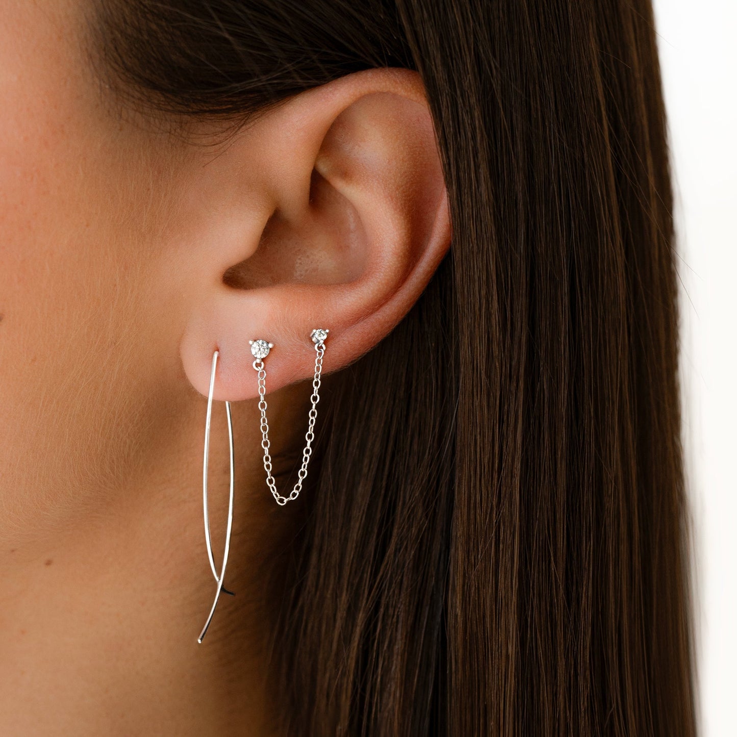 Elegante Minimale Oorbellen voor Vrouw - Lina