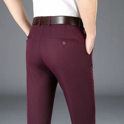 Klassieke Herenbroek Slim Fit Design