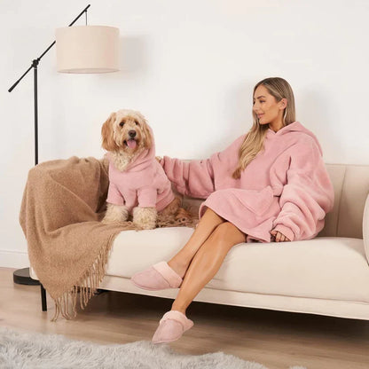 Honden Hoodie Set voor Baas en Hond Matching Kleding