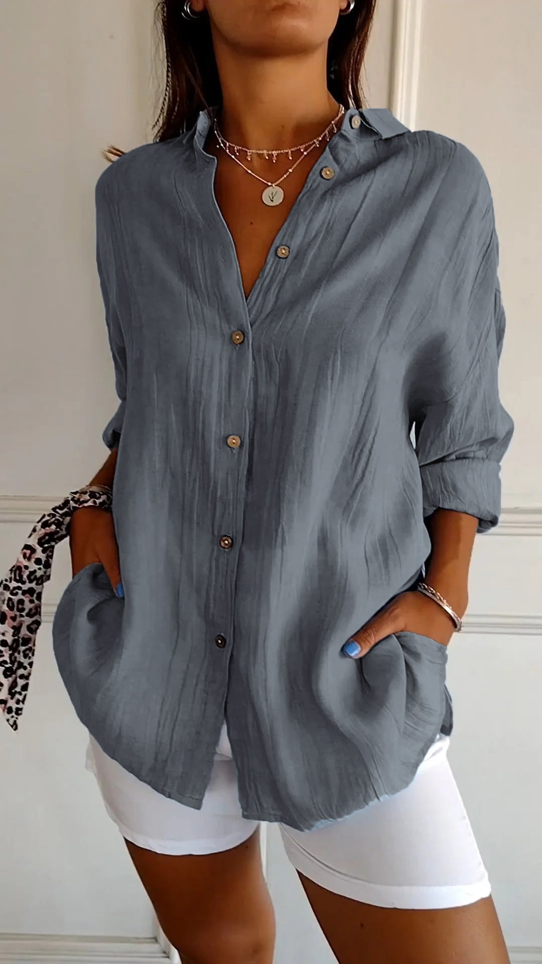 Dalia | Camicia da donna comoda ed elegante 9