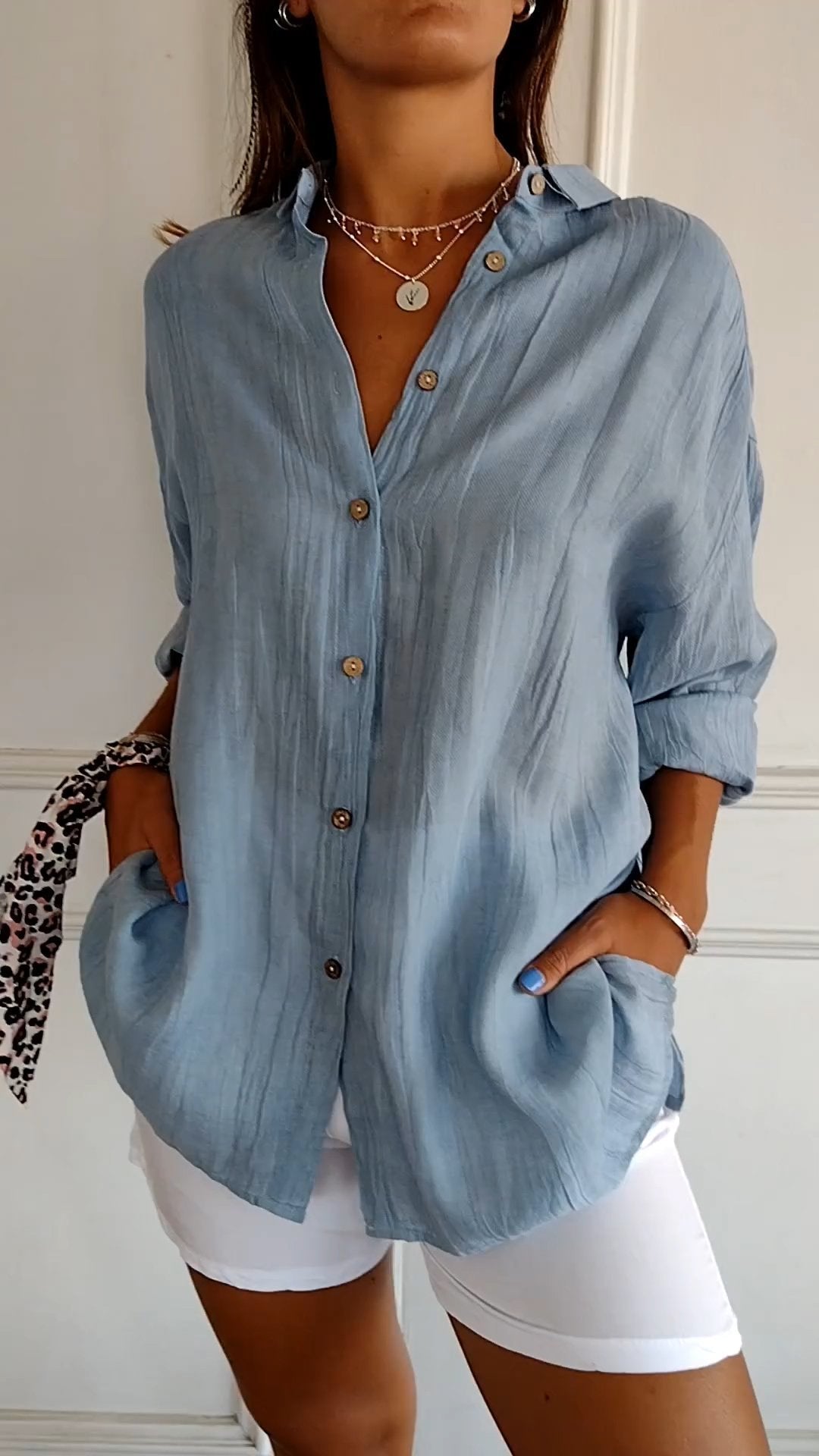 Dalia | Comfortabel en elegant damesoverhemd 0