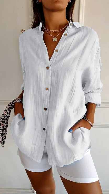 Dalia | Comfortabel en elegant damesoverhemd 11