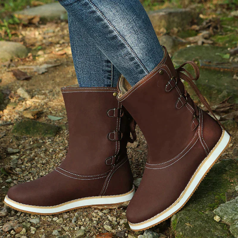 Dames Snowboots Reba Warm en Waterdicht