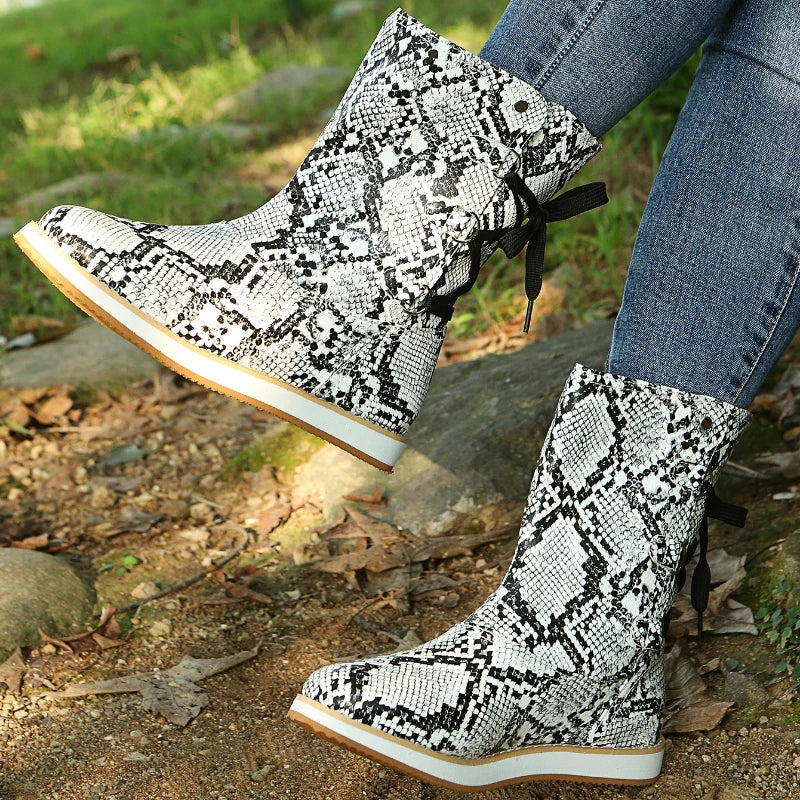 Dames Snowboots Reba Warm en Waterdicht