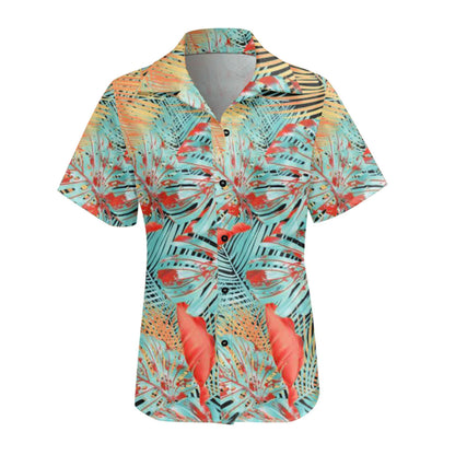 Belle Époque Zomerse Bloemenprint Blouse