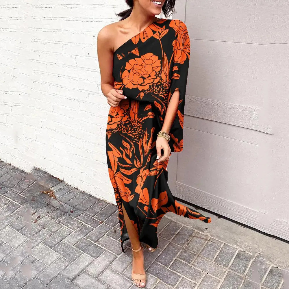 Dames Bloemige Maxi zomerjurk - Camille