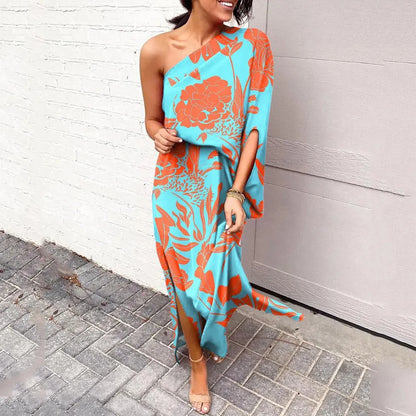 Dames Bloemige Maxi zomerjurk - Camille