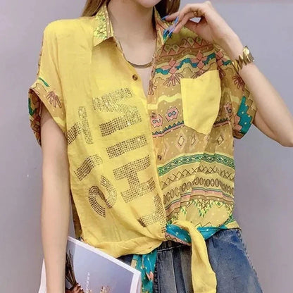 Zomerse Elegantie in een Blouse